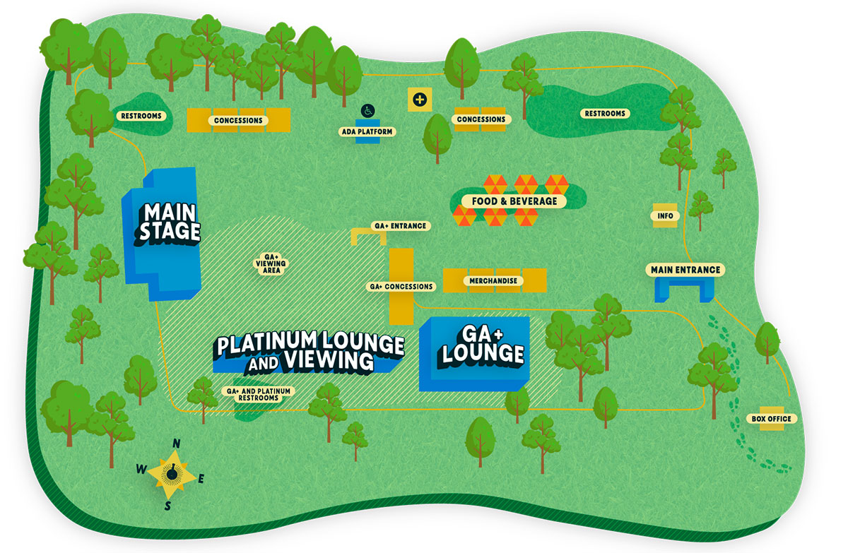 Sing Out Loud 2023 Map